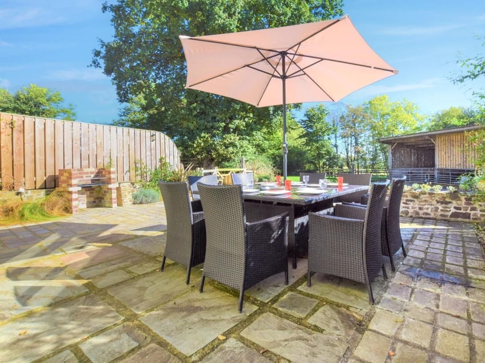 Enjoy some outside dining
