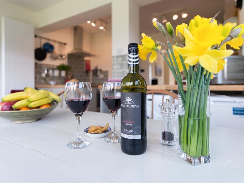 Enjoy a glass of wine with friends or family 