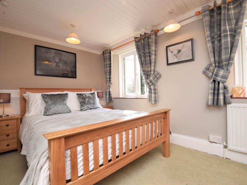 Spacious master bedroom with ample storage