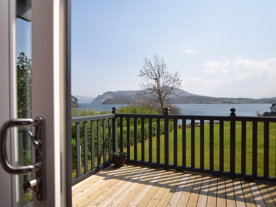 Step outside through the French doors and enjoy the views 