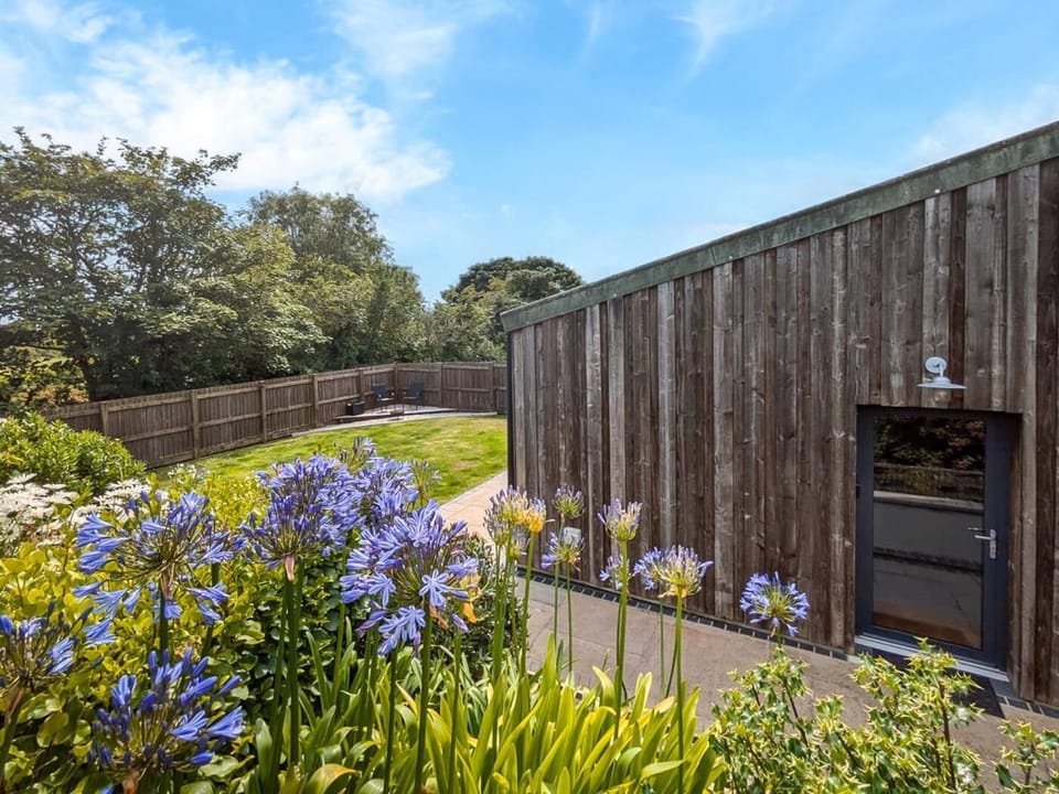 Gorgeous planting and very secure garden