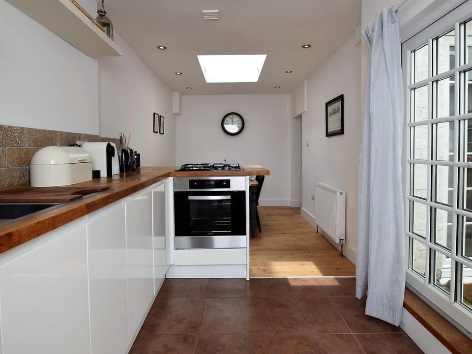 The well-equipped kitchen is great for preparing family meals