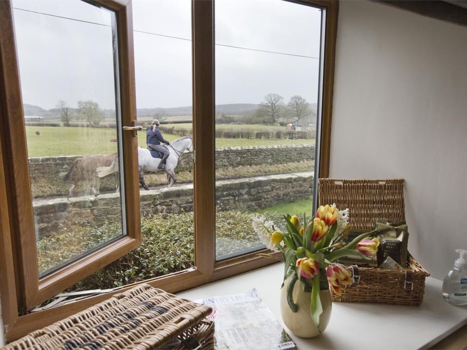 Open up the window and breath in the country air