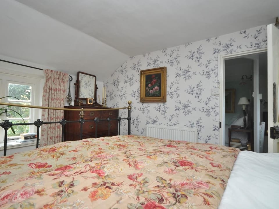Enjoy the views across the garden in the morning