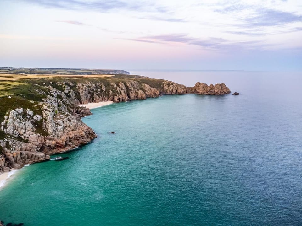 The dramatic coastline of West Cornwall - Porthcurno, Sennen and Porthgwarra