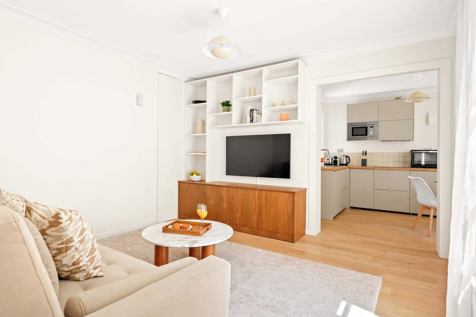 The living room