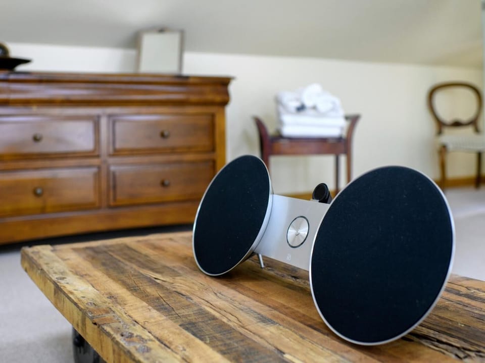 IPod docking station for guests to use