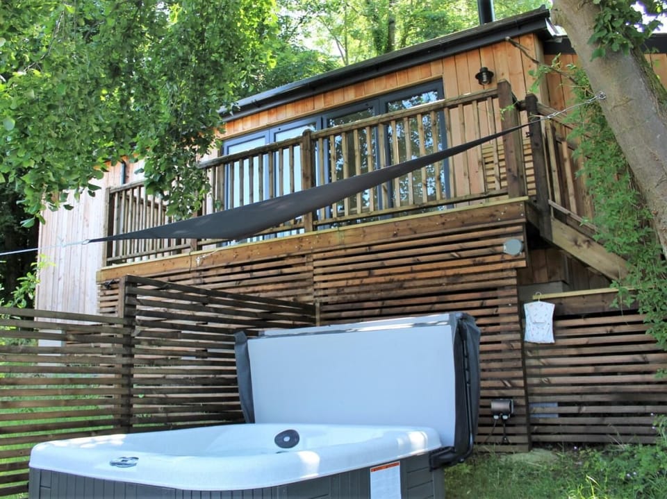 Sit back and relax in your own exclusive hot tub