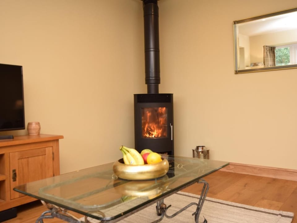 Enjoy cosy nights in front of the roaring wood burner