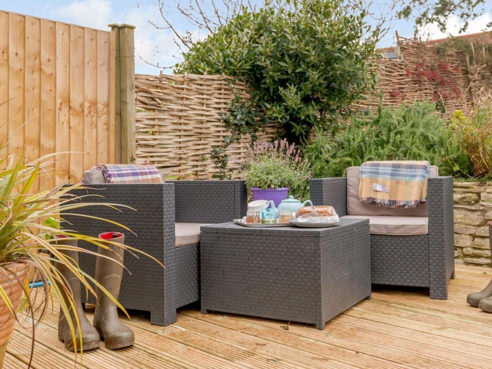 Plan the day ahead on the decking