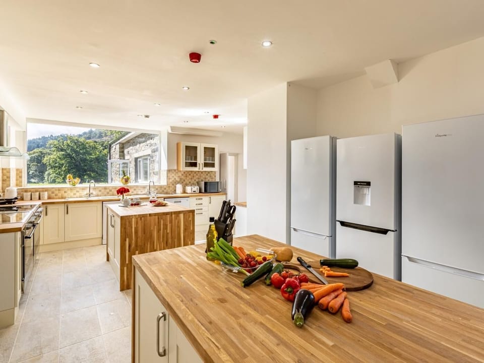 The kitchen is well-equipped making it the perfect place to try your hand at some new dishes
