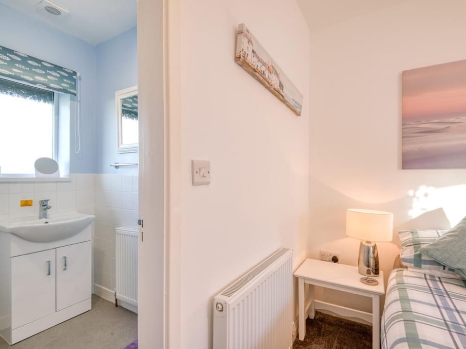 View into the en-suite shower room