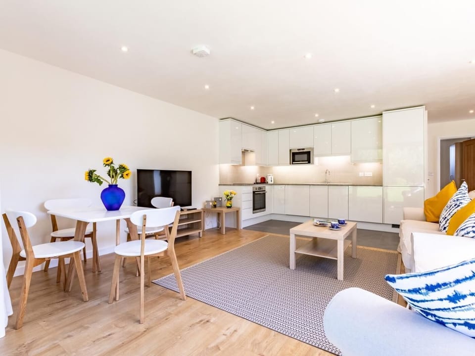 Cook up a storm in the open-plan stylish kitchen