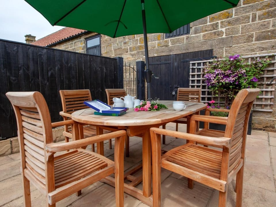 Outside space with seating