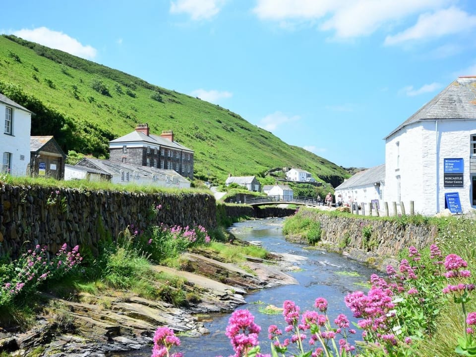 Take a stroll along Boscastle Harbour