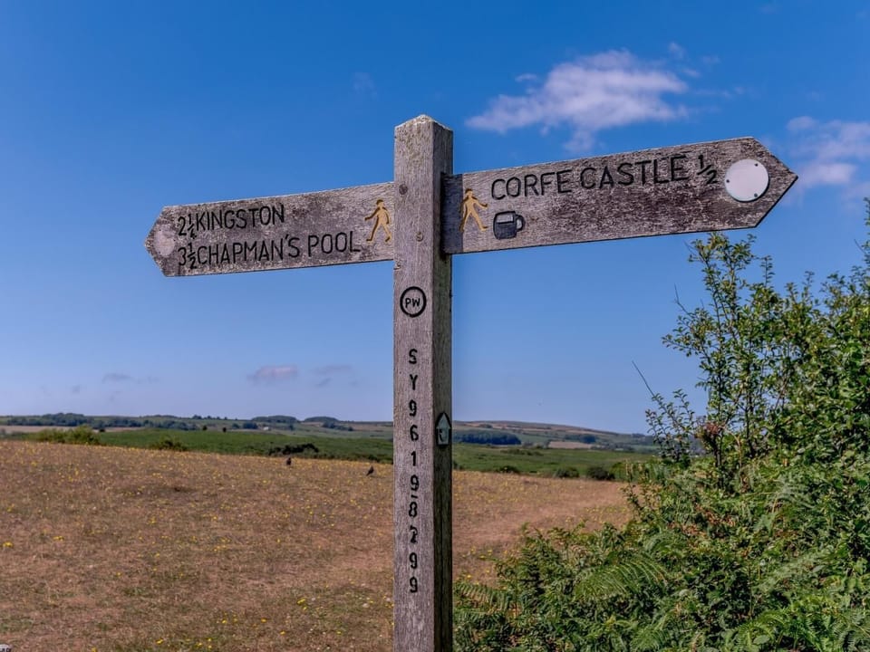 Walking routes from the door