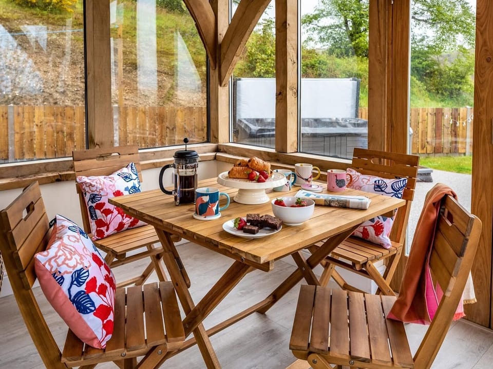 A perfect spot to enjoy a morning cup of coffee 
