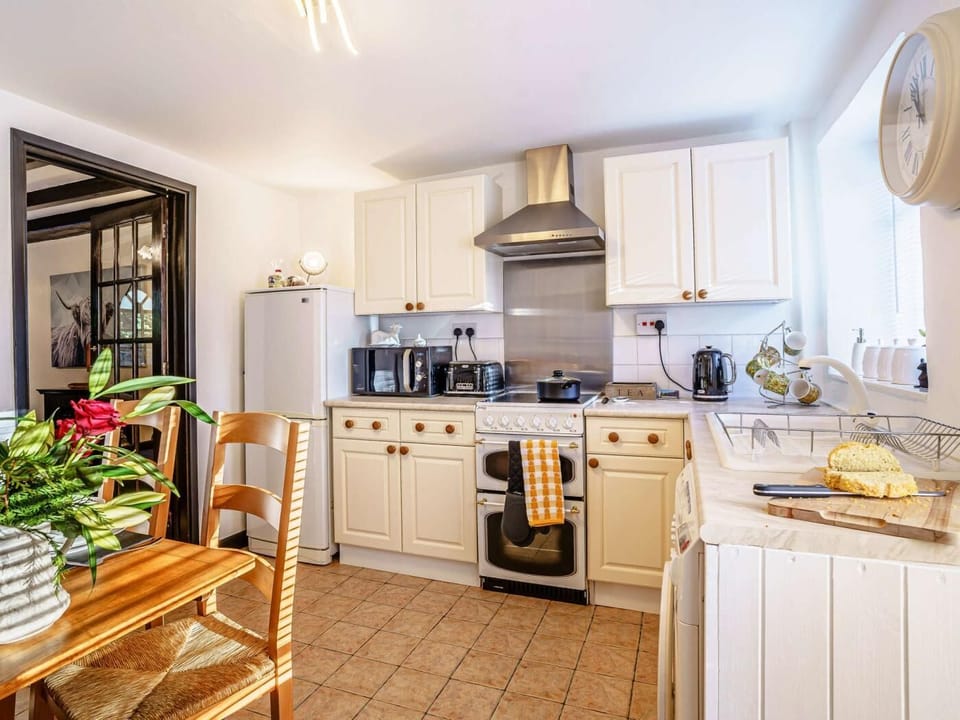 A well-equipped kitchen
