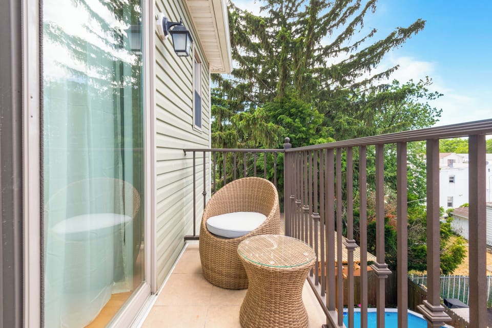 Private Balcony by the Master Suite
