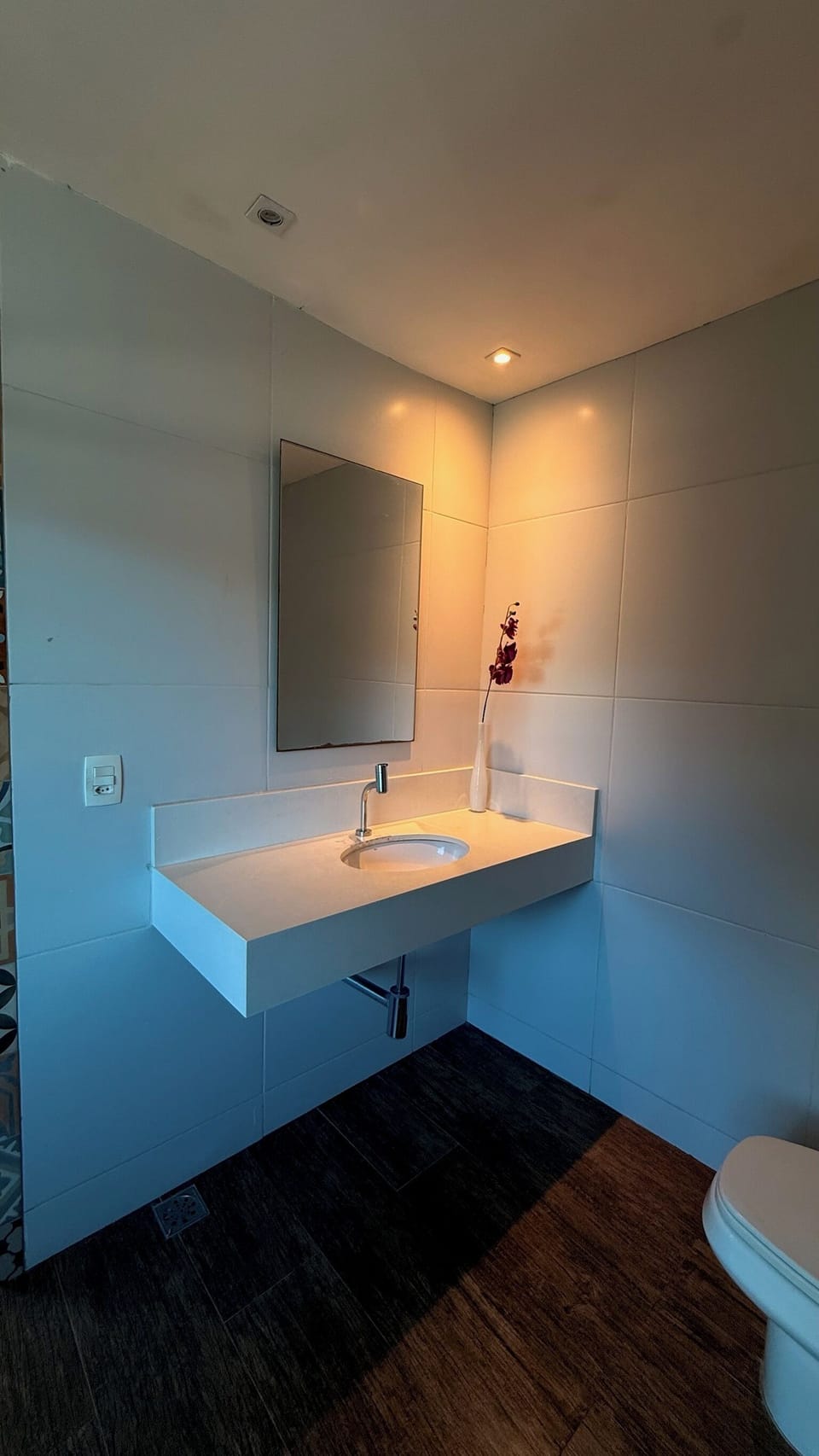 Deluxe Double Room, Lagoon View | Bathroom | Shower, hair dryer (on request), towels, toilet paper