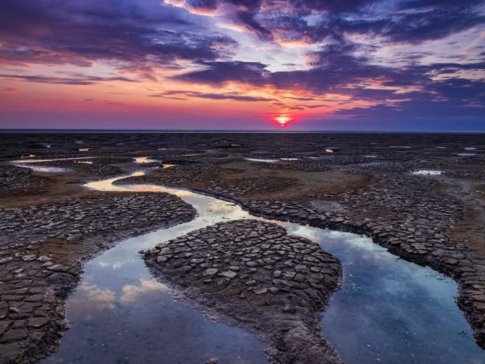 Sunset at Snettisham 