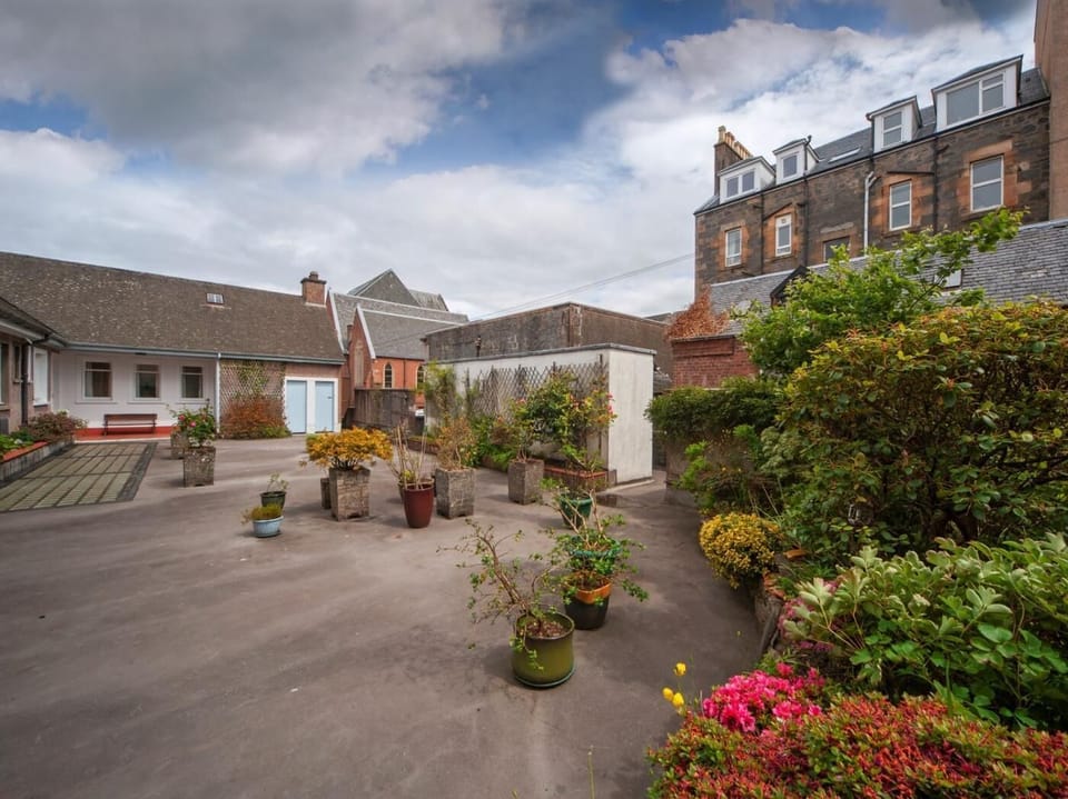 Shared courtyard