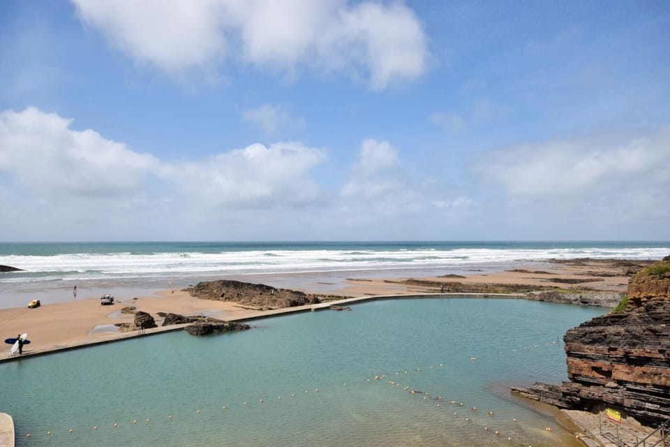 Surf, sandy beaches and the famous Sea Pool at Bude