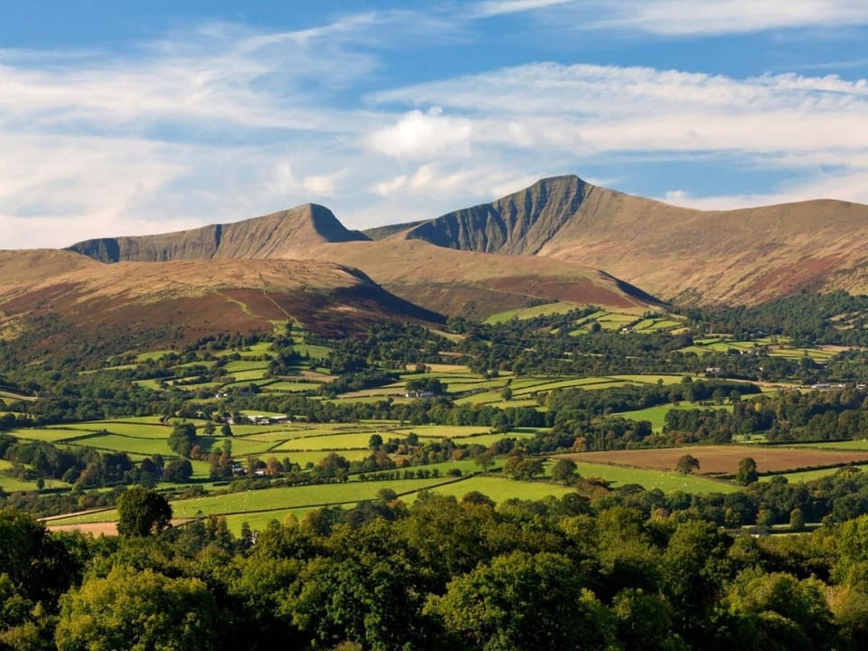 A visit to the Brecon Beacons, with its higest peak of Pen Y Fan, is a must for walking enthusiasts