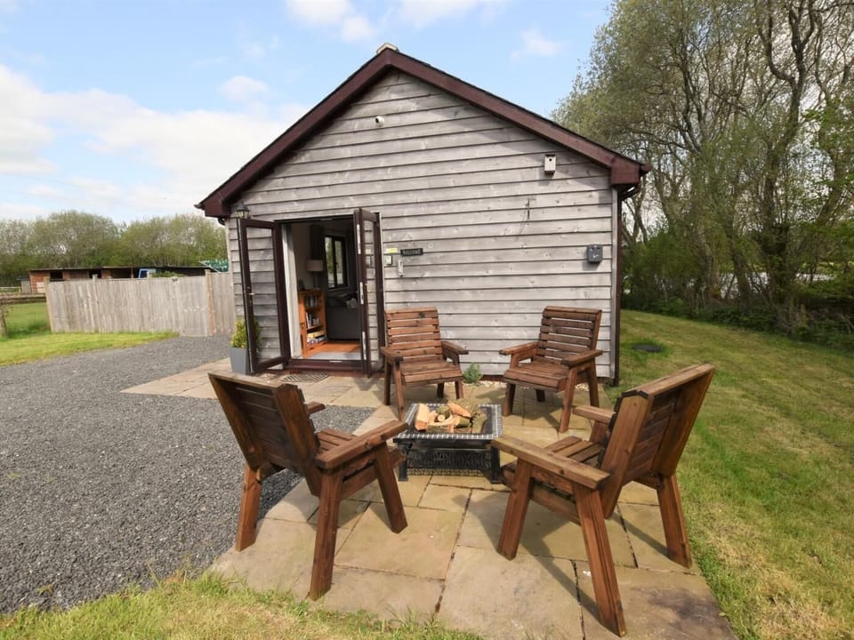 Relax around the fire pit
