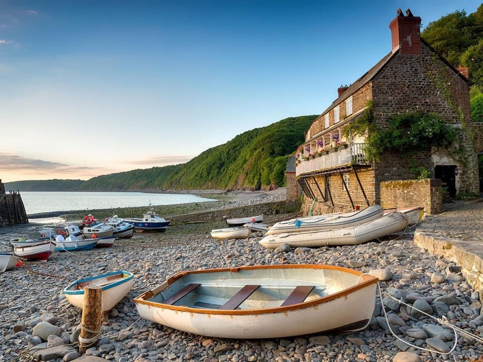 Cobbled streets of Clovelly