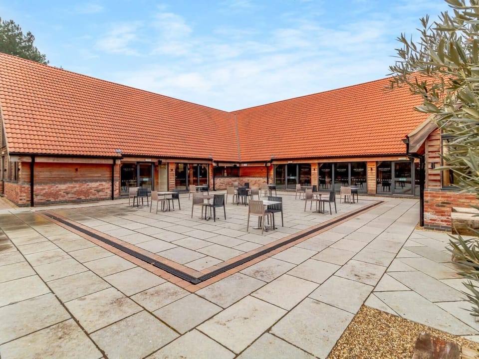 Communal patio