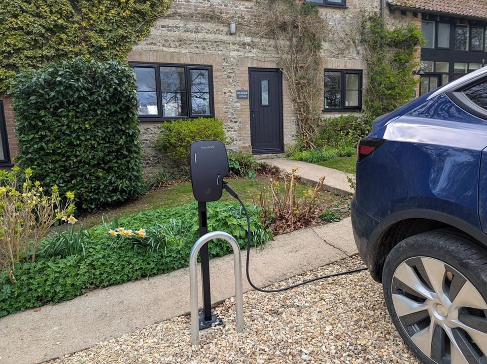 EV charge point per property