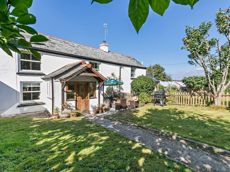 The sun trap garden is the perfect place for a drink and a bite to eat