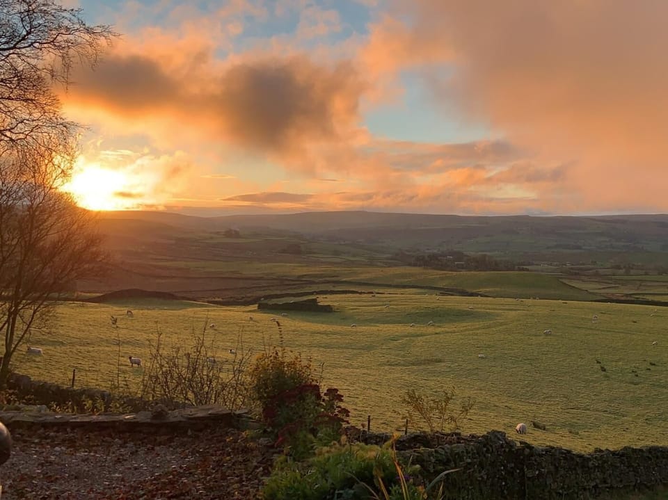 Sunrise over the Eden Valley