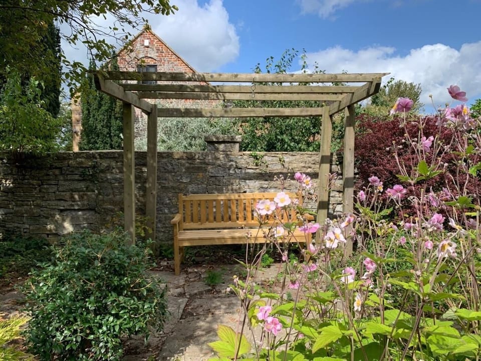 Perfect spot for afternoon tea