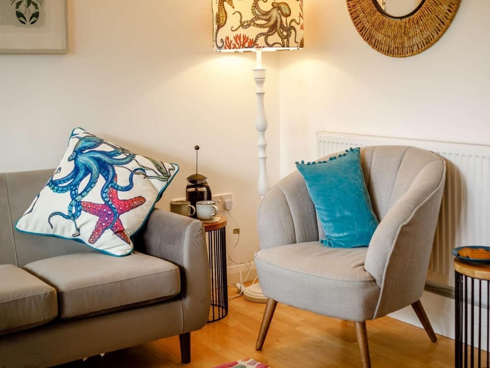 Comfortable seating and Smart TV