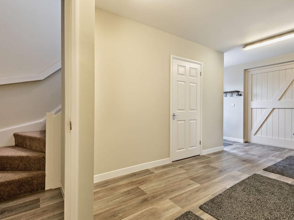 secure private entrance & storage space