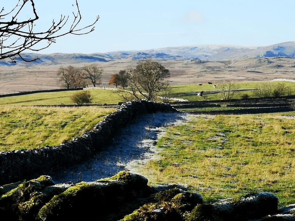 Countryside views from cottage