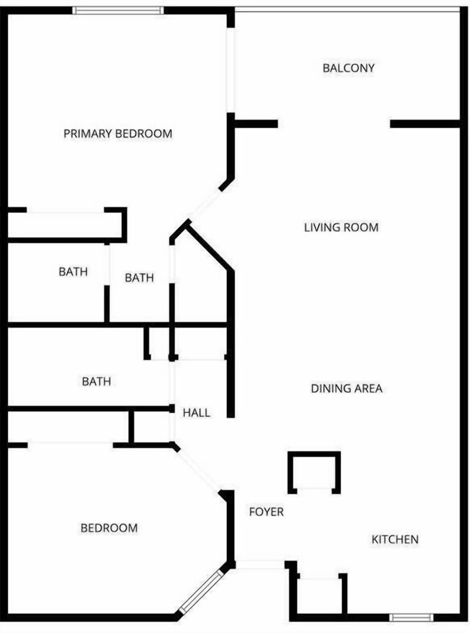 Condo, Multiple Beds, Ocean View (Ocean Village - O26) | Floor plan