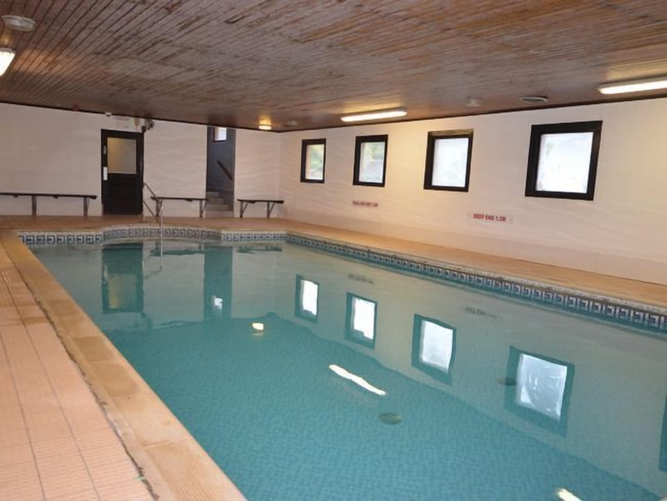 The shared swimming pool