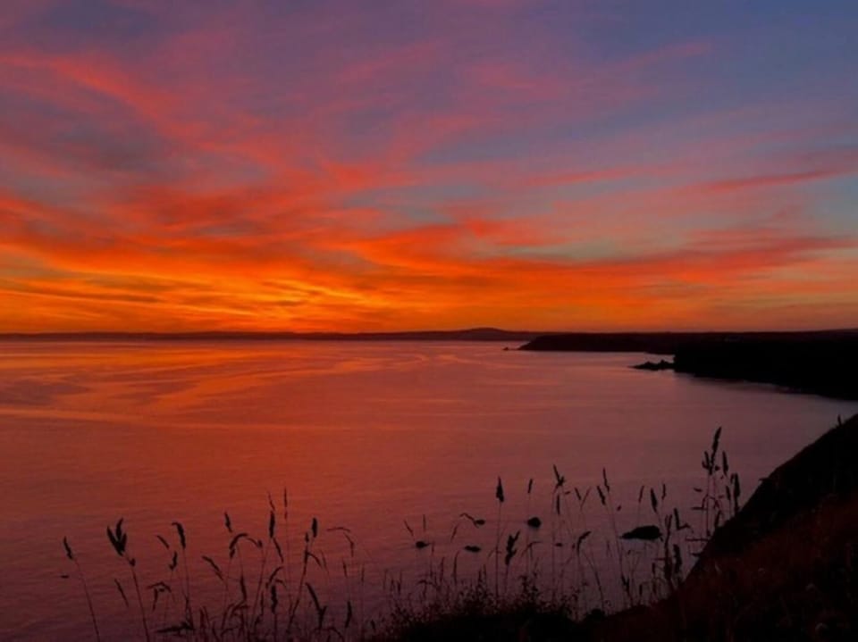 Beautiful skies over Mullion and Lizard peninsula