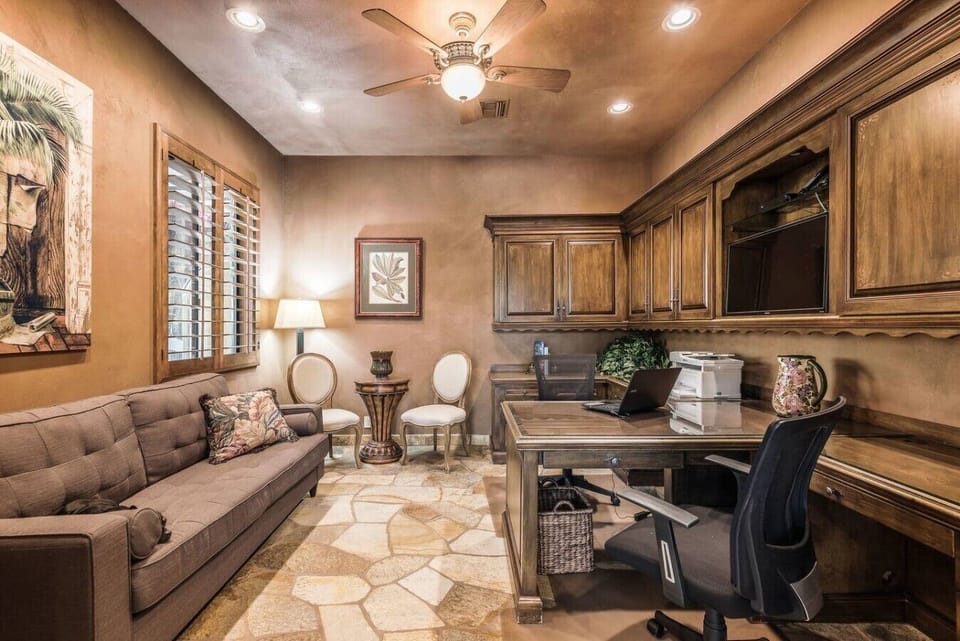 Executive Office with Two Work Stations