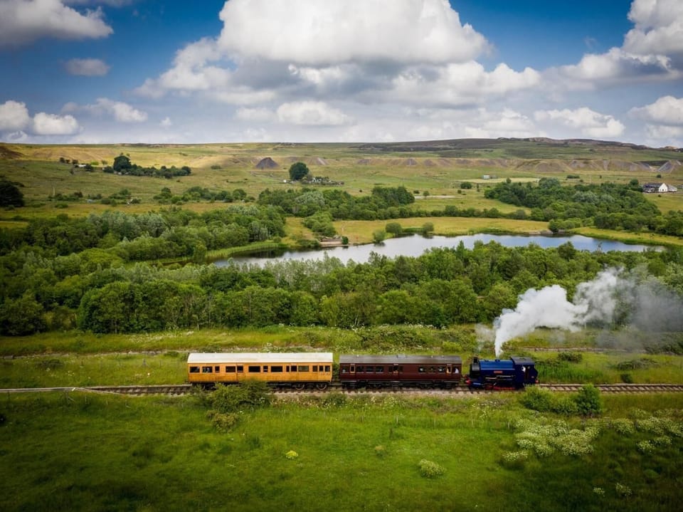 Catch a steam train on the Blaenavon Heritage Railway