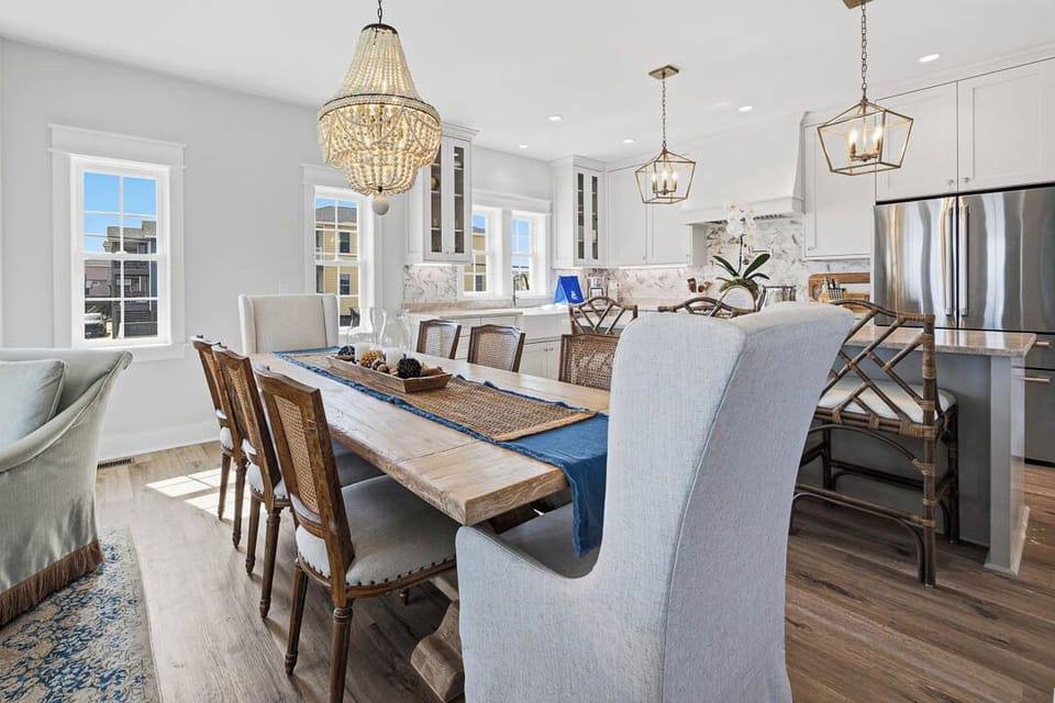 Mid-Level Dining Table (seats 8)