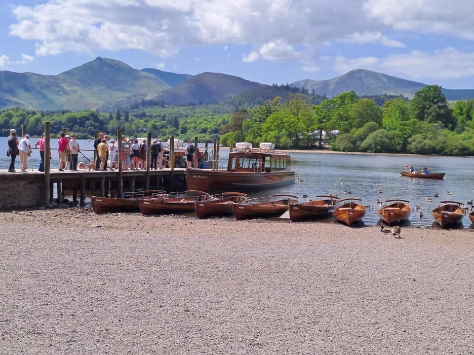 The Derwentwater launch