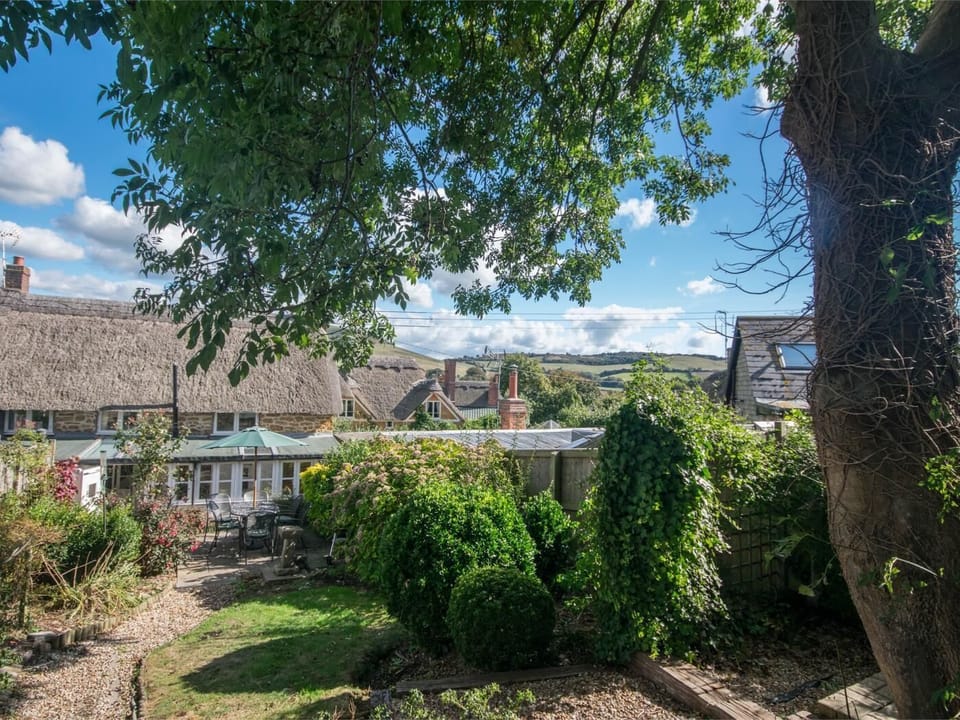 Lovely views from the top of the garden
