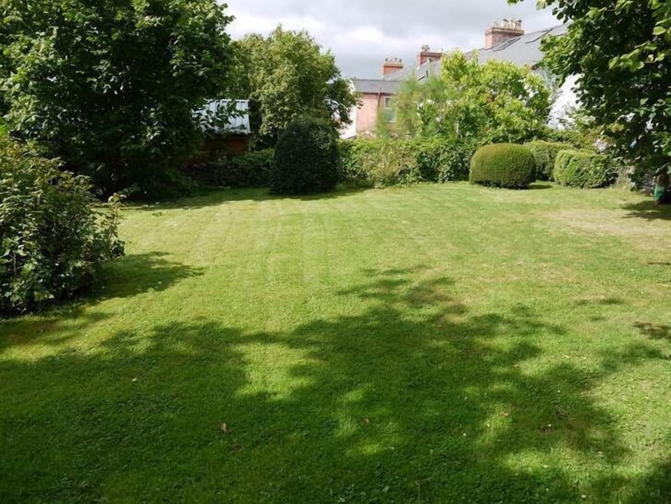 Private lawned area across the road for games and playing fetch with your dog