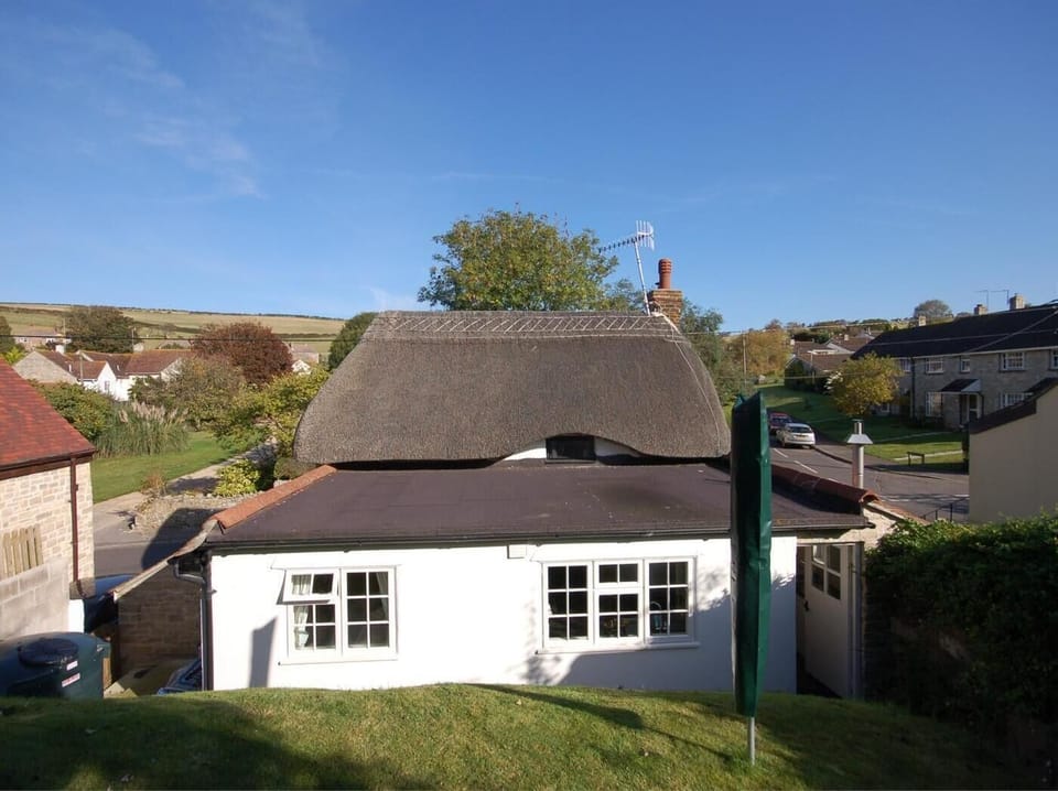 Views from the garden out to the countryside 