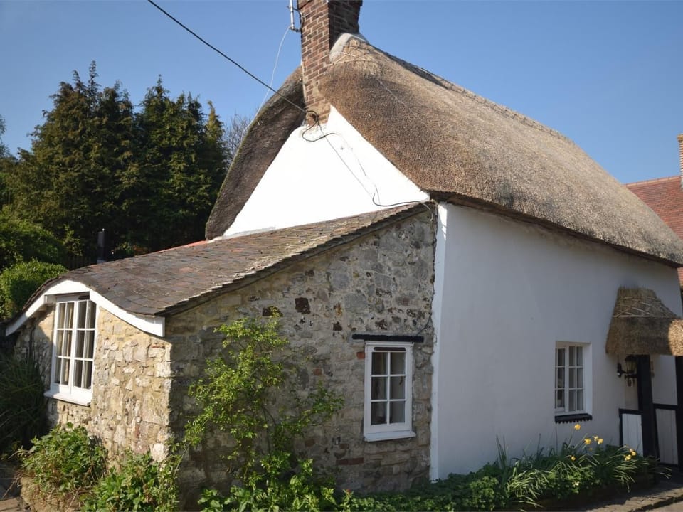 Thatch cottage in tranquil Dorset village
