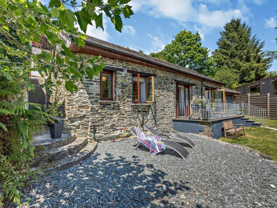 Relax in the sunshine within the enclosed garden
